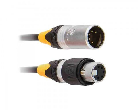 Chauvet IP65 Rated DMX 5-Pin Cable 1.5M