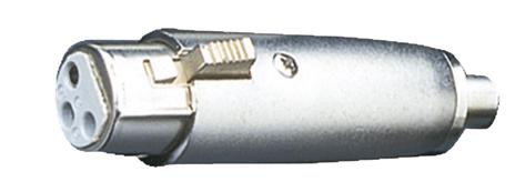 XLR Female To RCA Phono Socket