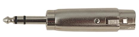 XLR Female to 6.35mm Stereo Jack Plug