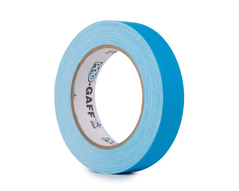 Le Mark Pro Gaff Fluorescent Gaffer Tape 24mm x 25yrds - Blue