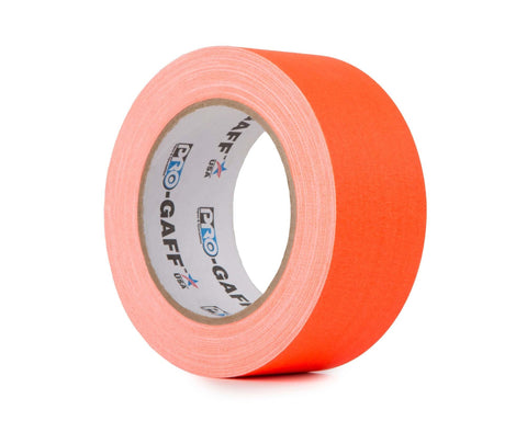 Le Mark Pro Gaff Fluorescent Gaffer Tape 48mm x 25yrds - Orange