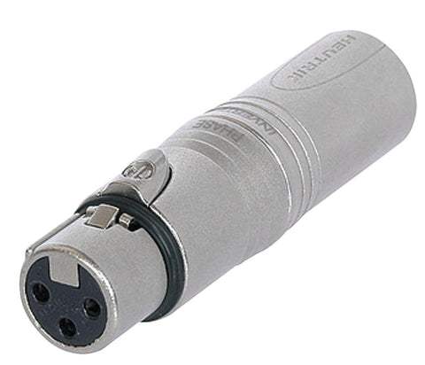 Neutrik NA3FMX Male to XLR Female Inverter
