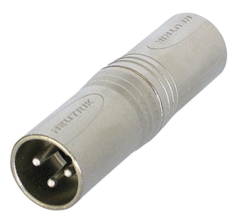 Neutrik NA3MM XLR M to XLR M Coupler