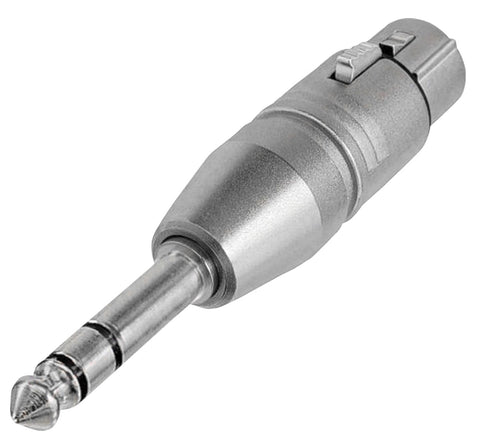 Neutrik NA3FP XLR F to 6.35mm Jack Plug