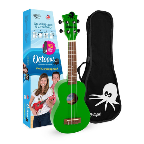 Octopus UK205-GR Ukulele - Green