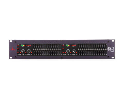 DBX iEQ15 Dual 15-Band Graphic EQ 