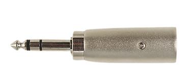 XLR Male to 6.35mm Stereo Jack Plug 