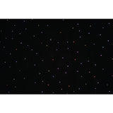 LEDJ PRO 6 x 3m Tri LED Black Starcloth 
