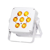 LEDJ Slimline 7Q5 RGBA LED Par (White) 