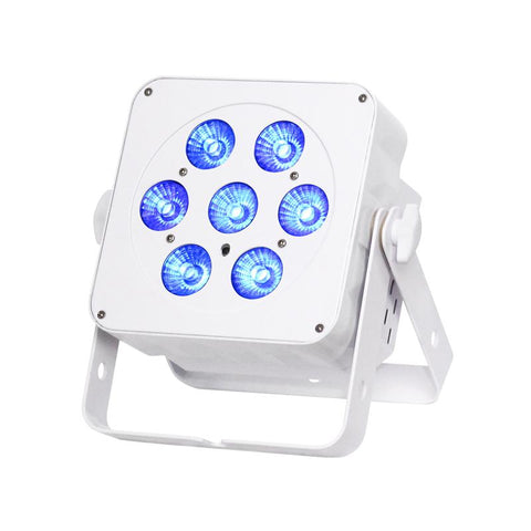 LEDJ Slimline 7Q5 RGBW LED Par (White) 
