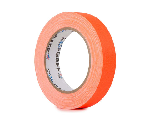 Le Mark Pro Gaff Fluorescent Gaffer Tape 24mm x 25yrds - Orange 