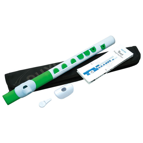 Nuvo Toot White Green Trim 