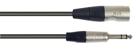 Premium 1M Xlr To Jack Microphone Cable 