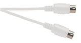 Professional 1.2M Midi Cable (White) 