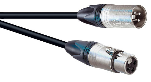 Professional 6M Xlr To Xlr Mic Cable (Black) 