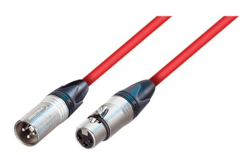 Professional 6M Xlr To Xlr Mic Cable (Red) 
