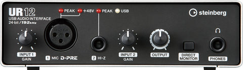 Steinberg UR12 USB Audio Interface 